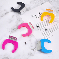 5 ensemble de 5 supports muraux en silicone de couleurs pour microphone sans fil portable&nbsp;AJEW-CA0003-52