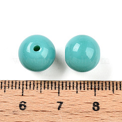Undurchsichtige einfarbige Glasperlen&nbsp;X1-GLAA-N007-10mm-A09
