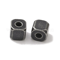 Perles d'espacement rétro en acier inoxydable chirurgical 316&nbsp;STAS-L307-09AS-01