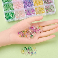 565 Stück 15 Farben mattierte&nbsp;GLAA-YW0001-37