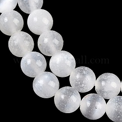 Fili di perline di selenite naturale&nbsp;X-G-G167-A01-01