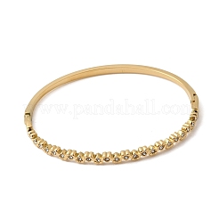 Bracelets à charnière en acier inoxydable 304 avec strass pour femmes&nbsp;BJEW-B168-03B-G
