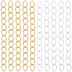 100 pz 2 colori estensore catena in lega di zinco&nbsp;FIND-BM0001-77