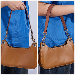 Poignées en sac en cuir imitation&nbsp;FIND-WH0367-09D