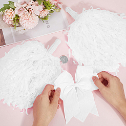 2 Stück Cheerleading-Pompons aus Kunststoff&nbsp;AJEW-CN0007-27A