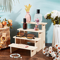 4-stöckiger Ständer für Spielzeugmodelle aus Holz&nbsp;ODIS-WH0329-66B
