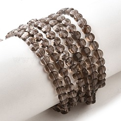 Natürliche Eis Obsidian Perlen Stränge&nbsp;G-C179-A4MM-11-1