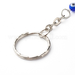 Portachiavi malocchio fatto a mano con lampada a lume&nbsp;KEYC-JKC00264-02