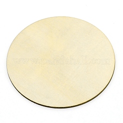 Meilensteintafeln aus Naturholz mit Blumen&nbsp;WOOD-WH0026-01B