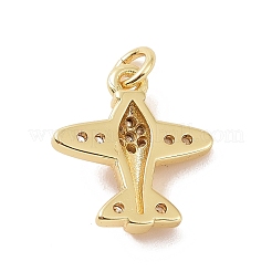 Ottone micro spianare fascino zirconi&nbsp;X-KK-C012-42G