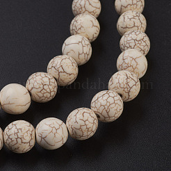 Fili di perline di magnesite sintetica&nbsp;X-TURQ-S192-10mm-1