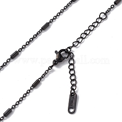 Collier à maillons en acier inoxydable 304 pour hommes et femmes&nbsp;NJEW-K245-019C