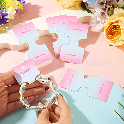 50 tarjeta de exhibición de joyas de papel plegable&nbsp;ODIS-TA0001-07D