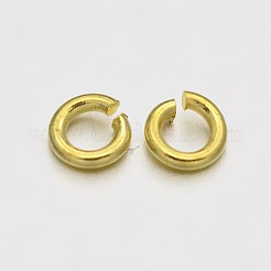 Messing Open Ringe springen&nbsp;KK-E647-16G