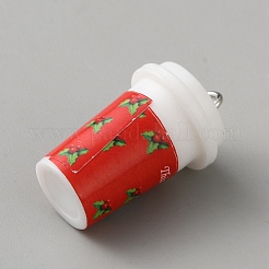 Pendentifs de Noël en silicone&nbsp;SIL-TAC0013-13C