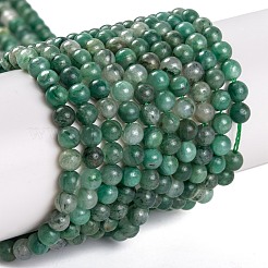 Natürliche afrikanische Jadeperle Stränge&nbsp;G-A130-3mm-M06-1