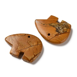 Ciondoli in pietra pizzo legno naturale&nbsp;G-T144-08G