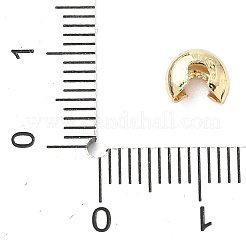 Ottone crimpare perline coperture&nbsp;KK-C156-08C-G