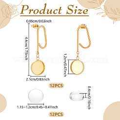Kits de fabrication de boucles d'oreilles bricolage&nbsp;DIY-UN0008-40G
