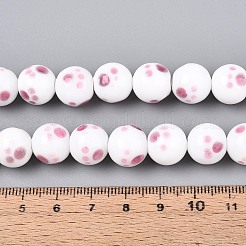 Chapelets de perles vernissées manuelles&nbsp;LAMP-N028-21A