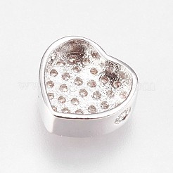 Perline zirconi micro pave  in ottone&nbsp;KK-I614-055P