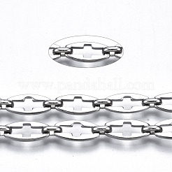 Chaînes à maillons en acier inoxydable 304 résistant au ternissement&nbsp;CHS-T003-16P-NF