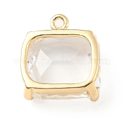 Ottone con pendenti in vetro k9&nbsp;X-KK-C024-01KCG