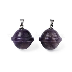Colgantes de naturales amatista&nbsp;PORC-T132-053I
