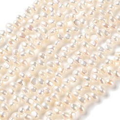 Fili di perle di perle d'acqua dolce coltivate naturali&nbsp;PA-CBABE82-02C