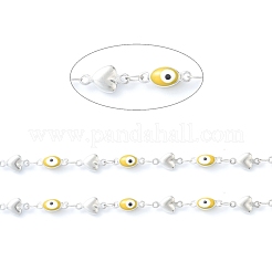 304 Edelstahl-Emaille-Gliederketten&nbsp;STAS-H145-10C-P