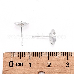 925 Sterling Silber Ohrstecker Zubehör&nbsp;STER-E062-04A-S