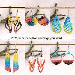 6 pz stampi in silicone ciondolo fai da te&nbsp;DIY-SZ0006-41