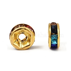 Perline distanziatori strass in ottone&nbsp;RB-A014-Z6mm-37G