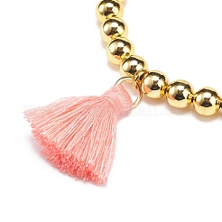 6 pz 6 stile naturale e sintetico misto pietre preziose e perle e resina set di braccialetti elasticizzati malocchio&nbsp;BJEW-JB08885