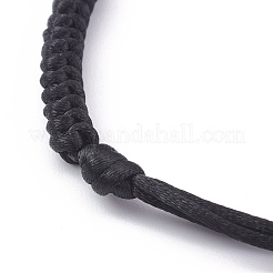 Fabrication de bracelet en nylon tressé réglable&nbsp;AJEW-JB00917-03