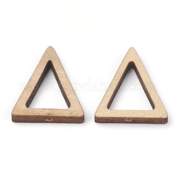 Pendentifs en bois non teint&nbsp;WOOD-T008-25