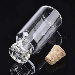 Glas Glasflaschen Wulst Behälter&nbsp;AJEW-S074-01E