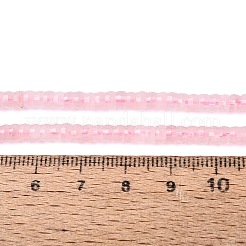 Natürlichen Rosenquarz Perlen Stränge&nbsp;G-Q606-46A-17