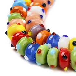 Perline irregolari fatte a mano in lampwork&nbsp;X-LAMP-Z015-02