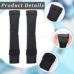 Polyester-Spitzen-Armschoner für Damen&nbsp;AJEW-WH20007-88A