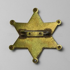 Blanko-Sternbrosche aus Eisen&nbsp;IFIN-WH0070-16AB