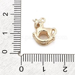 Colgante micropavé cubic zirconia de latón&nbsp;KK-M306-06G-02