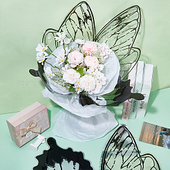 50 papier d'emballage imperméable pour bouquet de fleurs de papillon&nbsp;FIND-UN0006-99C