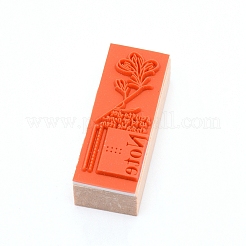 Timbres en bois&nbsp;AJEW-WH0018-64H