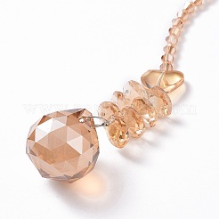 Kristalltropfenperlen Wandbehang Dekoration Anhänger Dekoration&nbsp;HJEW-G019-01A