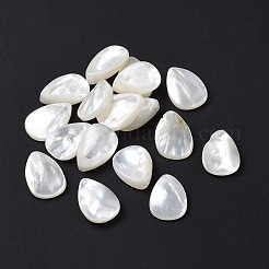 Natürlichen weißen Muschelperlen&nbsp;SSHEL-C011-06