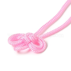 Amulette en nylon avec cordon de nœud porte-bonheur&nbsp;LS-AJEW-NH0001-01D