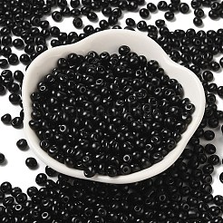 6/0 perline di semi di vetro con vernice opaca per cottura a forno&nbsp;X1-SEED-M012-02A-12
