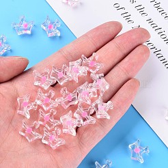 Perles en acrylique transparente&nbsp;LS-MACR-S373-105-B04