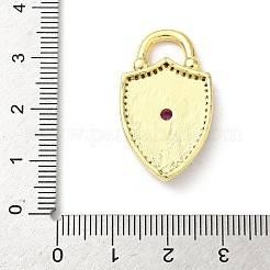 Ottone micro spianare pendenti zirconi&nbsp;LS-KK-F905-24G-02